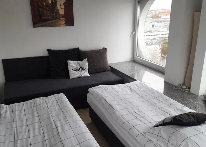 Апартаменти 100m2 Penthouse On Of The 1000mb/s, Airc. Вроцлав