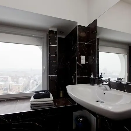 100m2 Penthouse On Of The 1000mb/s, Airc. Apartmán Vratislav