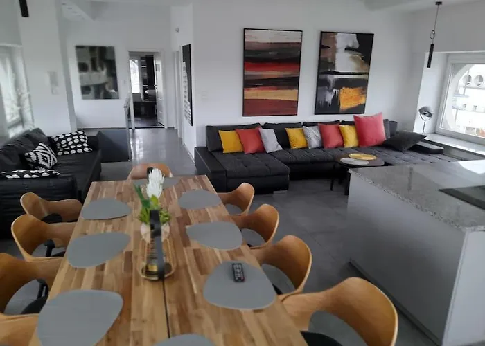 100m2 Penthouse On Of The 1000mb/s, Airc. Apartmán Vratislav