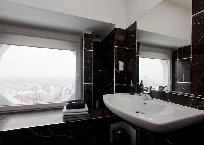 100m2 Penthouse On Of The 1000mb/s, Airc. Apartmán Vratislav